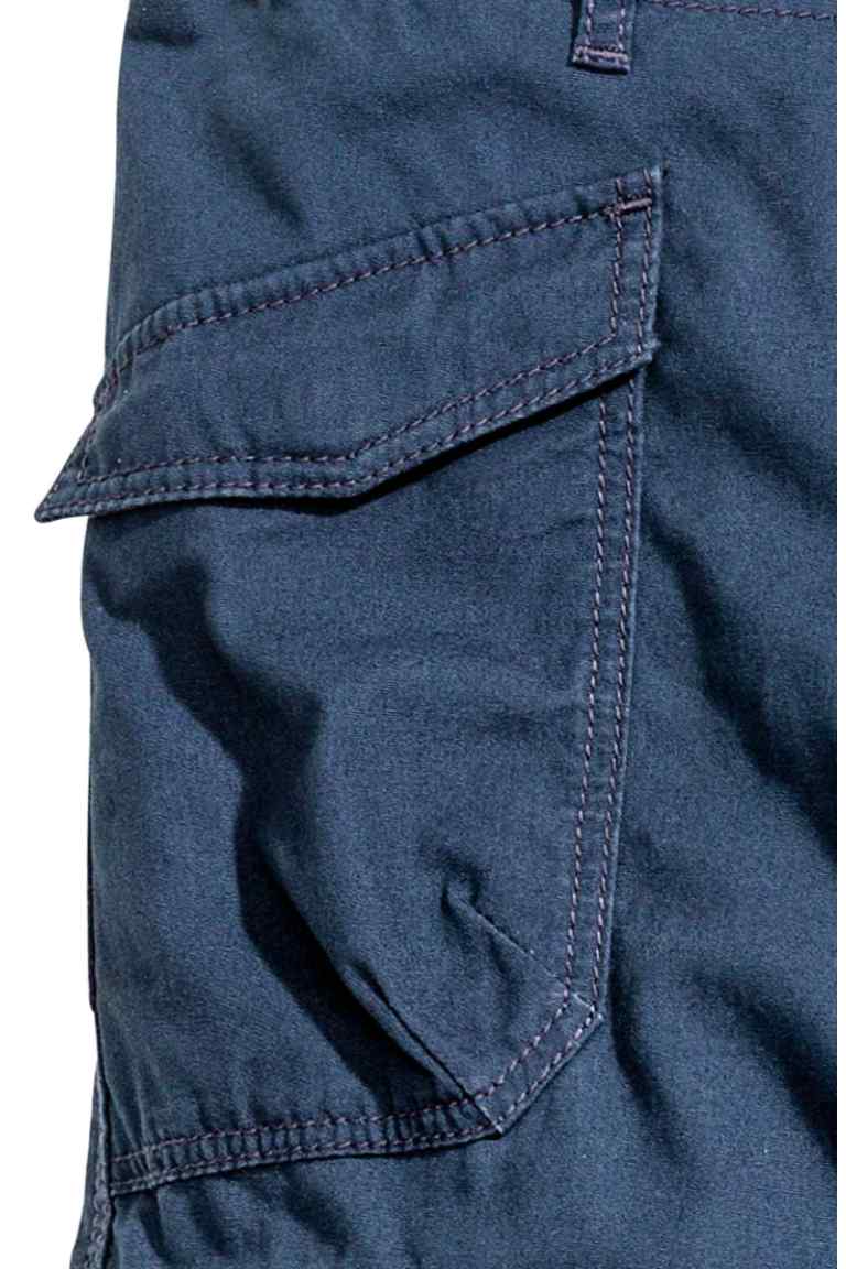 Lined cargo trousers